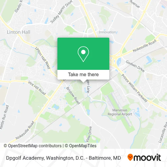 Dpgolf Academy map