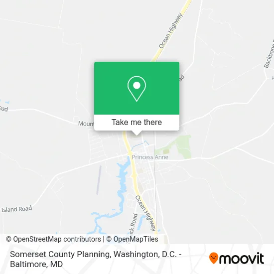 Somerset County Planning map