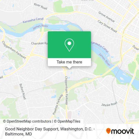 Good Neighbor Day Support map