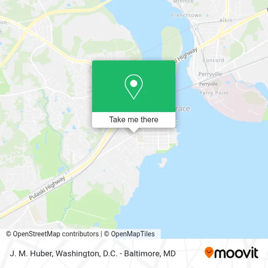 J. M. Huber map