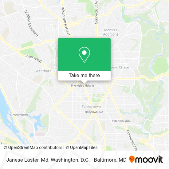 Janese Laster, Md map