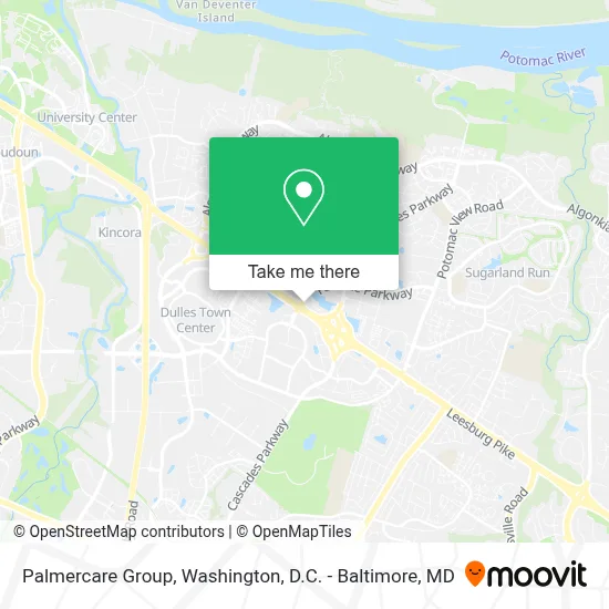 Palmercare Group map