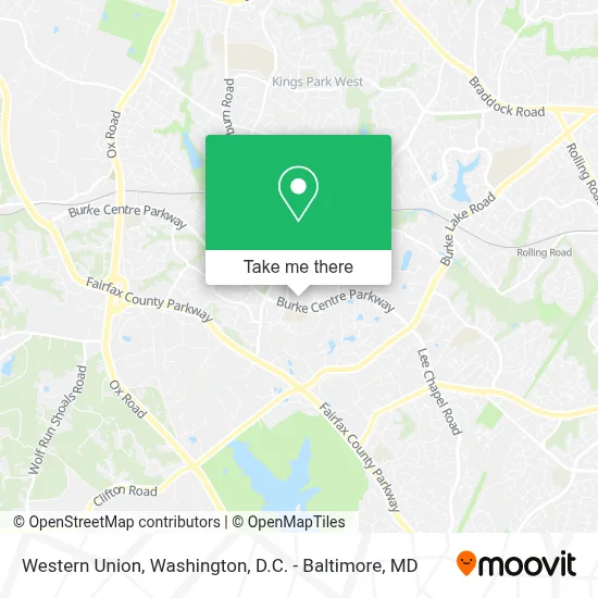 Western Union map