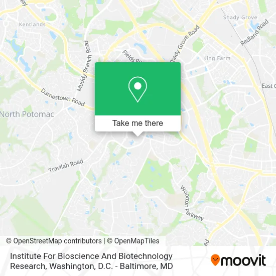 Institute For Bioscience And Biotechnology Research map