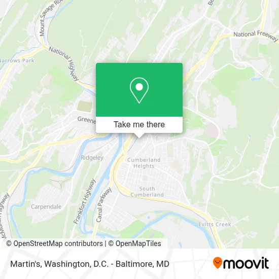 Martin's map