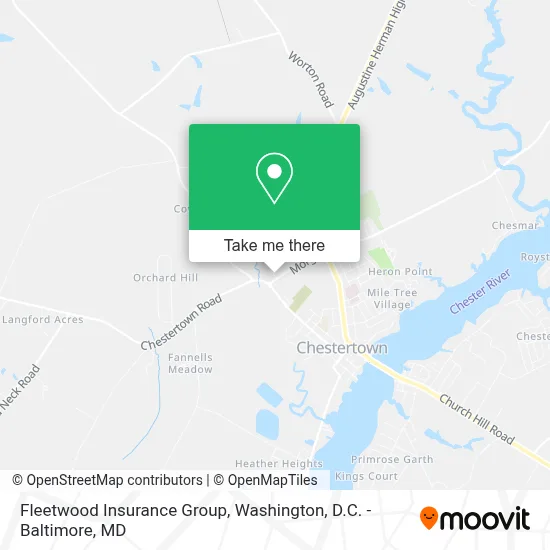 Fleetwood Insurance Group map