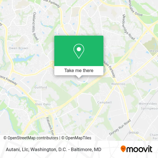 Autani, Llc map
