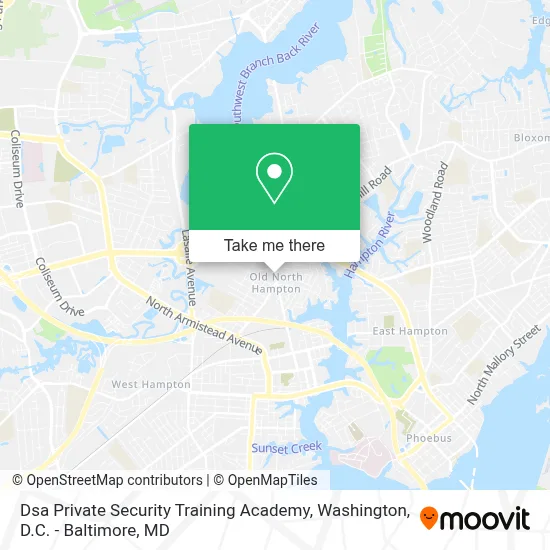 Dsa Private Security Training Academy map