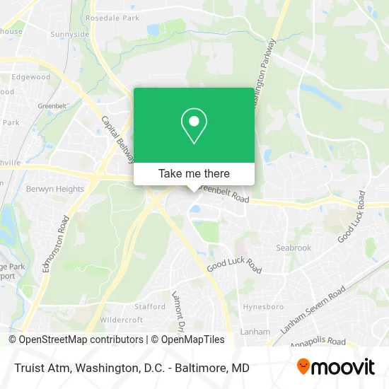 Truist Atm map