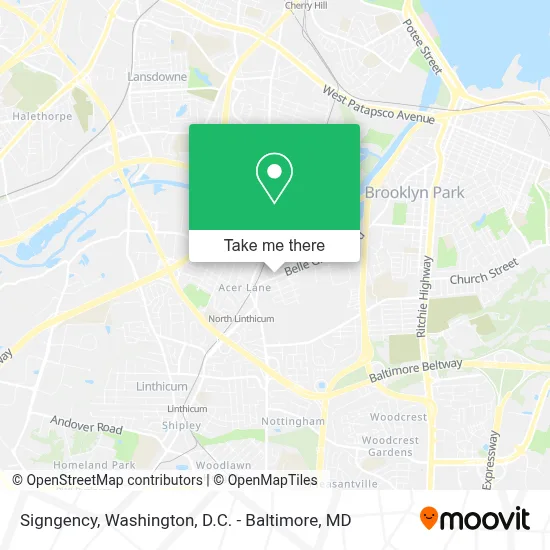 Signgency map