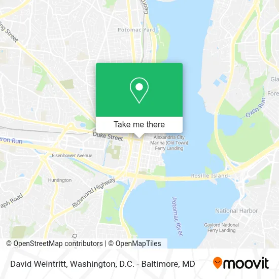 David Weintritt map