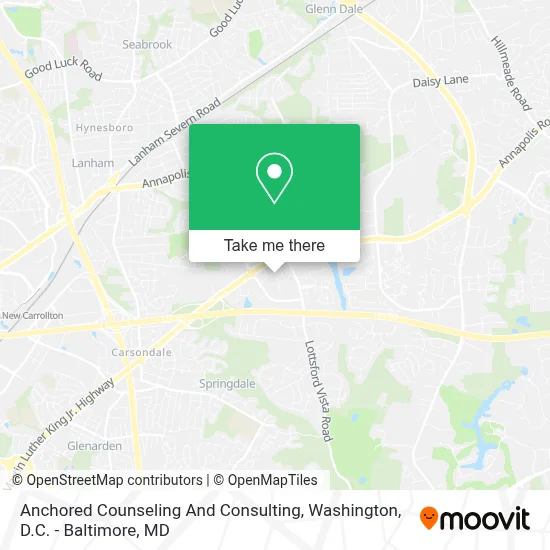 Anchored Counseling And Consulting map