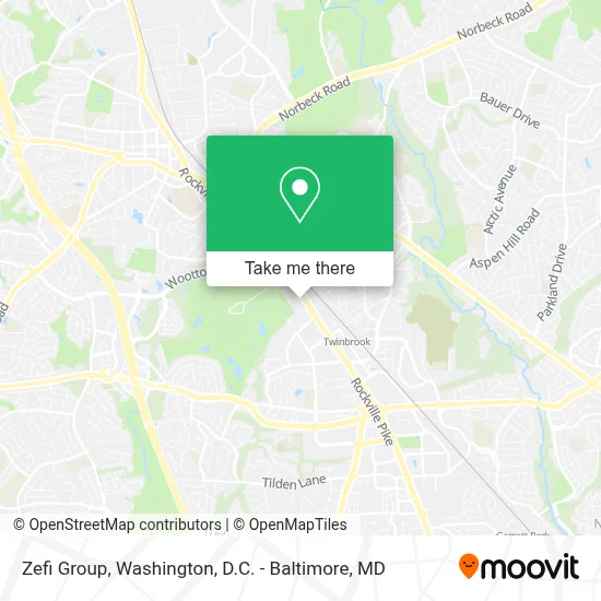 Zefi Group map