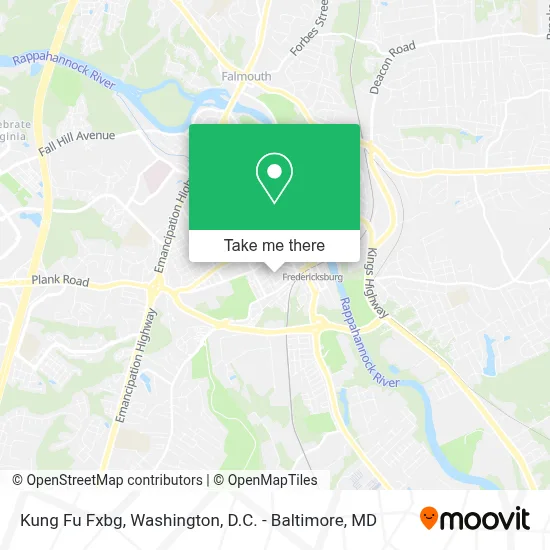 Kung Fu Fxbg map
