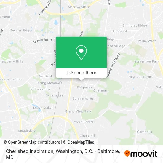Cherished Inspiration map