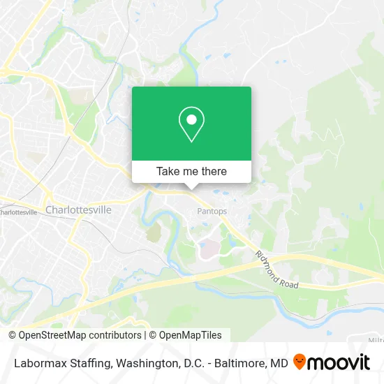 Labormax Staffing map