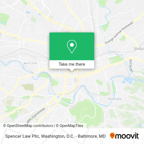 Spencer Law Pllc map