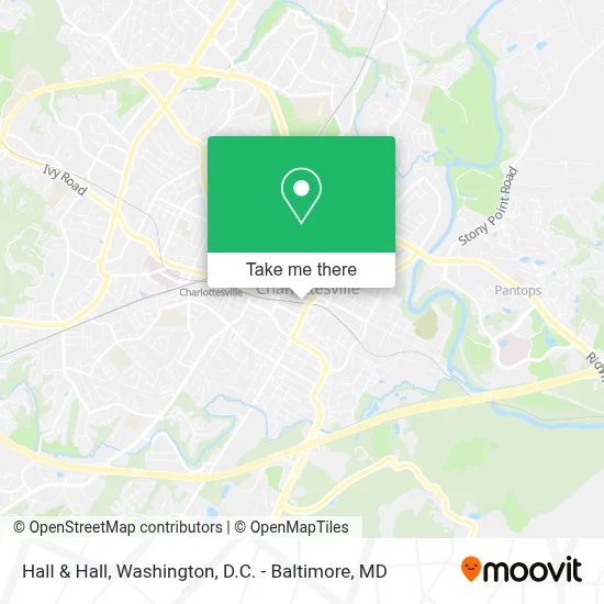 Hall & Hall map