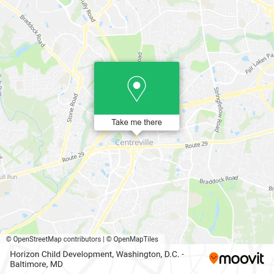 Horizon Child Development map