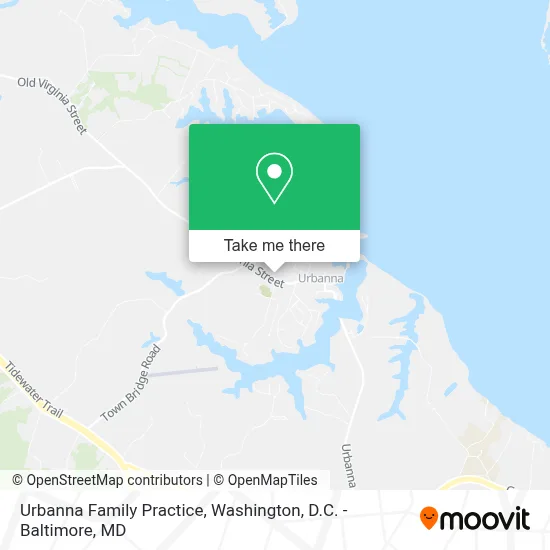Urbanna Family Practice map