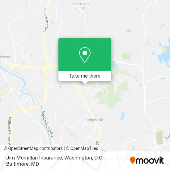 Jim Mcmillan Insurance map