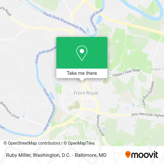 Ruby Miller map