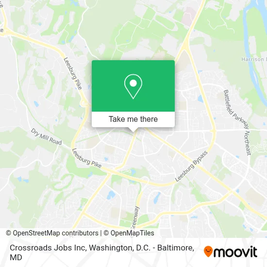 Crossroads Jobs Inc map