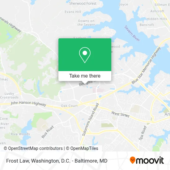 Frost Law map