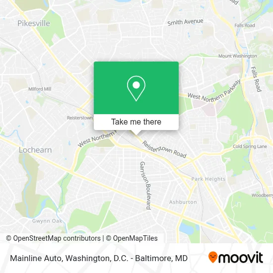 Mainline Auto map