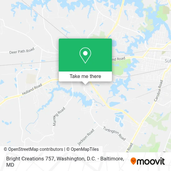 Bright Creations 757 map