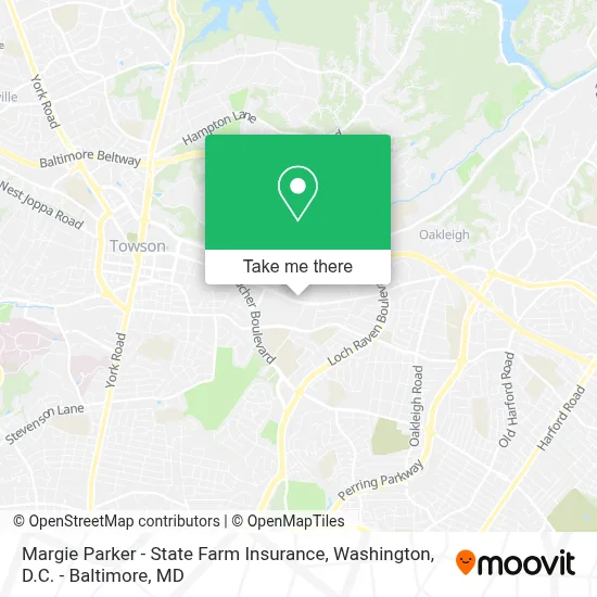 Margie Parker - State Farm Insurance map