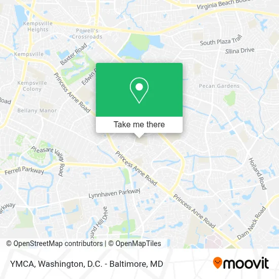 Ymca map