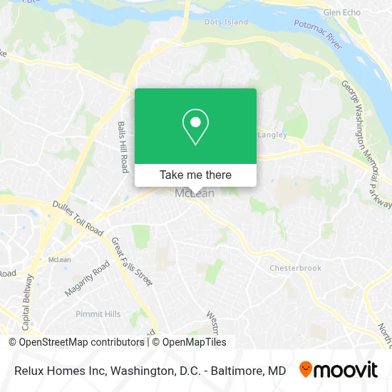 Relux Homes Inc map