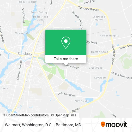 Walmart map