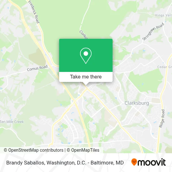 Brandy Saballos map