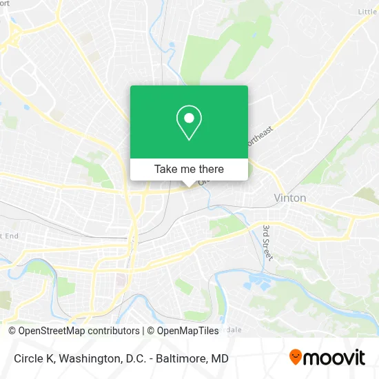 Circle K map