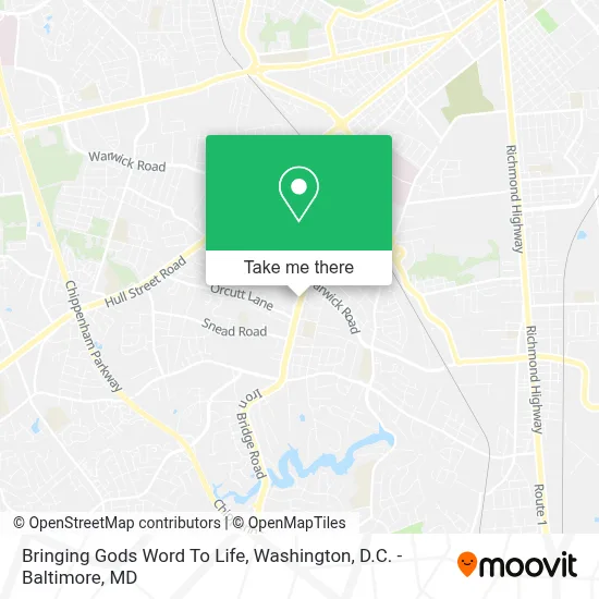 Bringing Gods Word To Life map