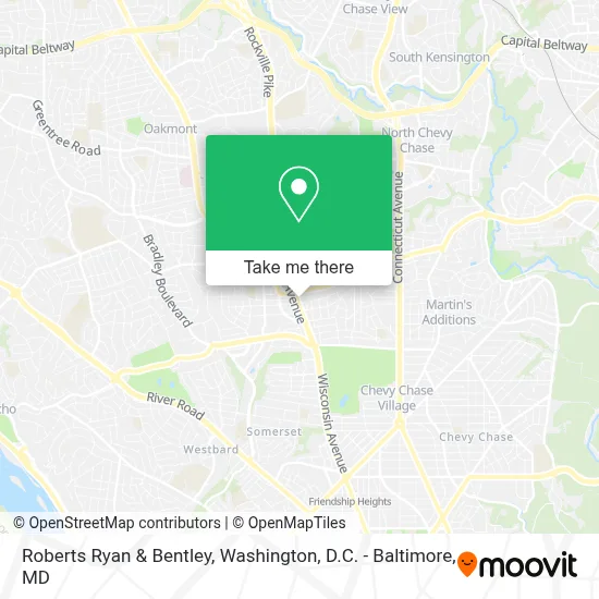 Roberts Ryan & Bentley map