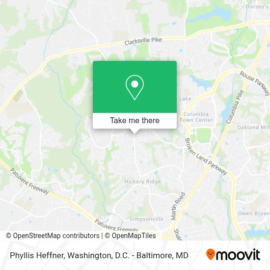 Phyllis Heffner map