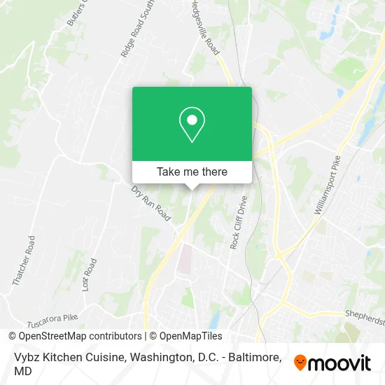 Vybz Kitchen Cuisine map