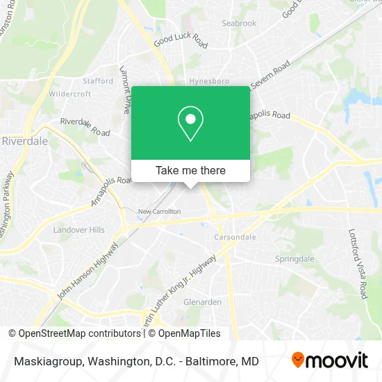 Maskiagroup map