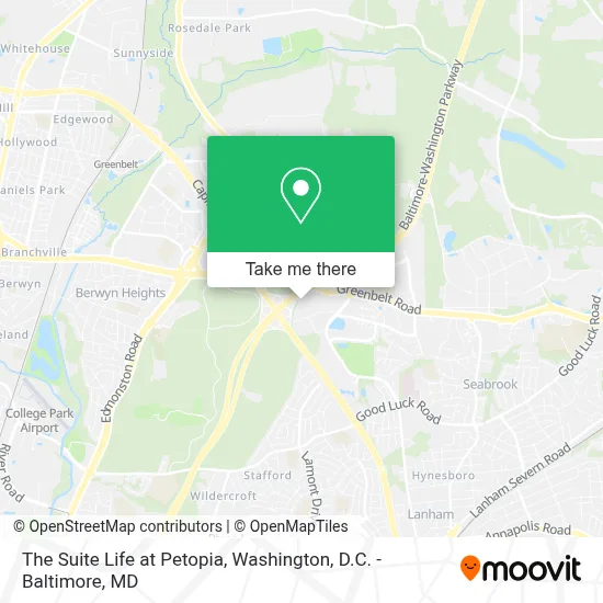 The Suite Life at Petopia map