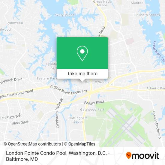London Pointe Condo Pool map
