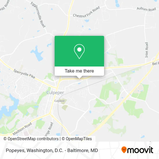 Popeyes map