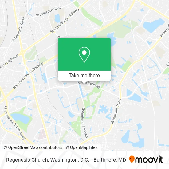 Regenesis Church map
