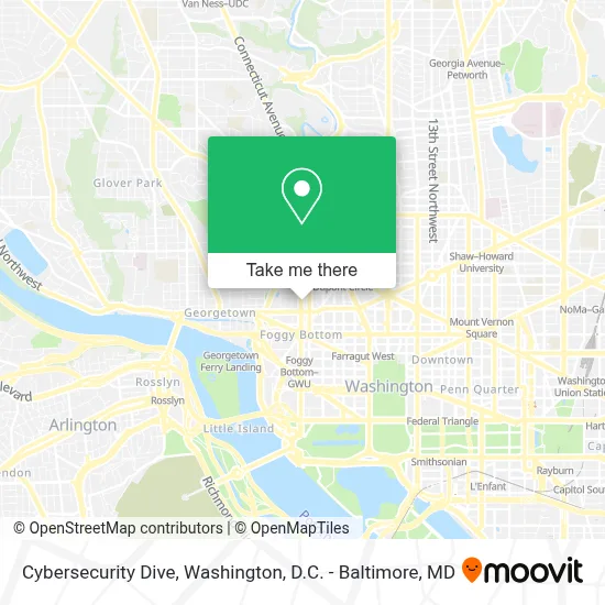 Cybersecurity Dive map