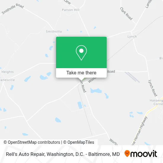 Rell's Auto Repair map