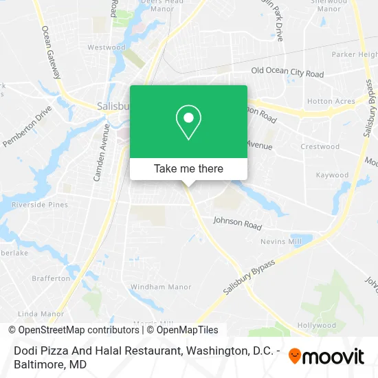 Dodi Pizza And Halal Restaurant map