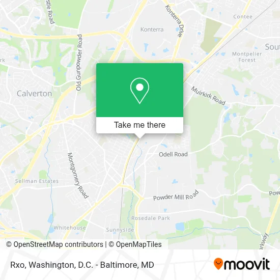 Rxo map
