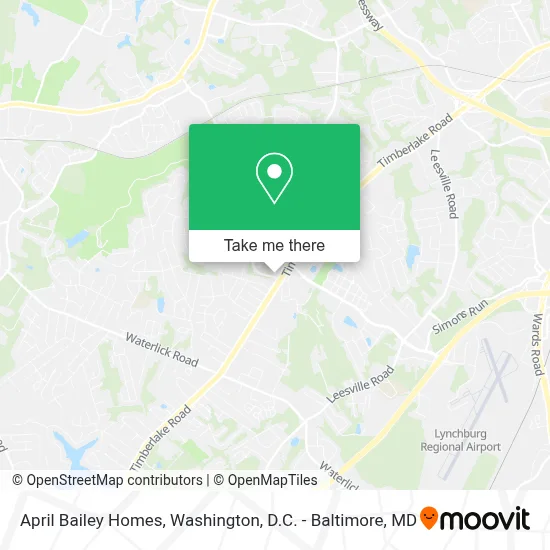 April Bailey Homes map